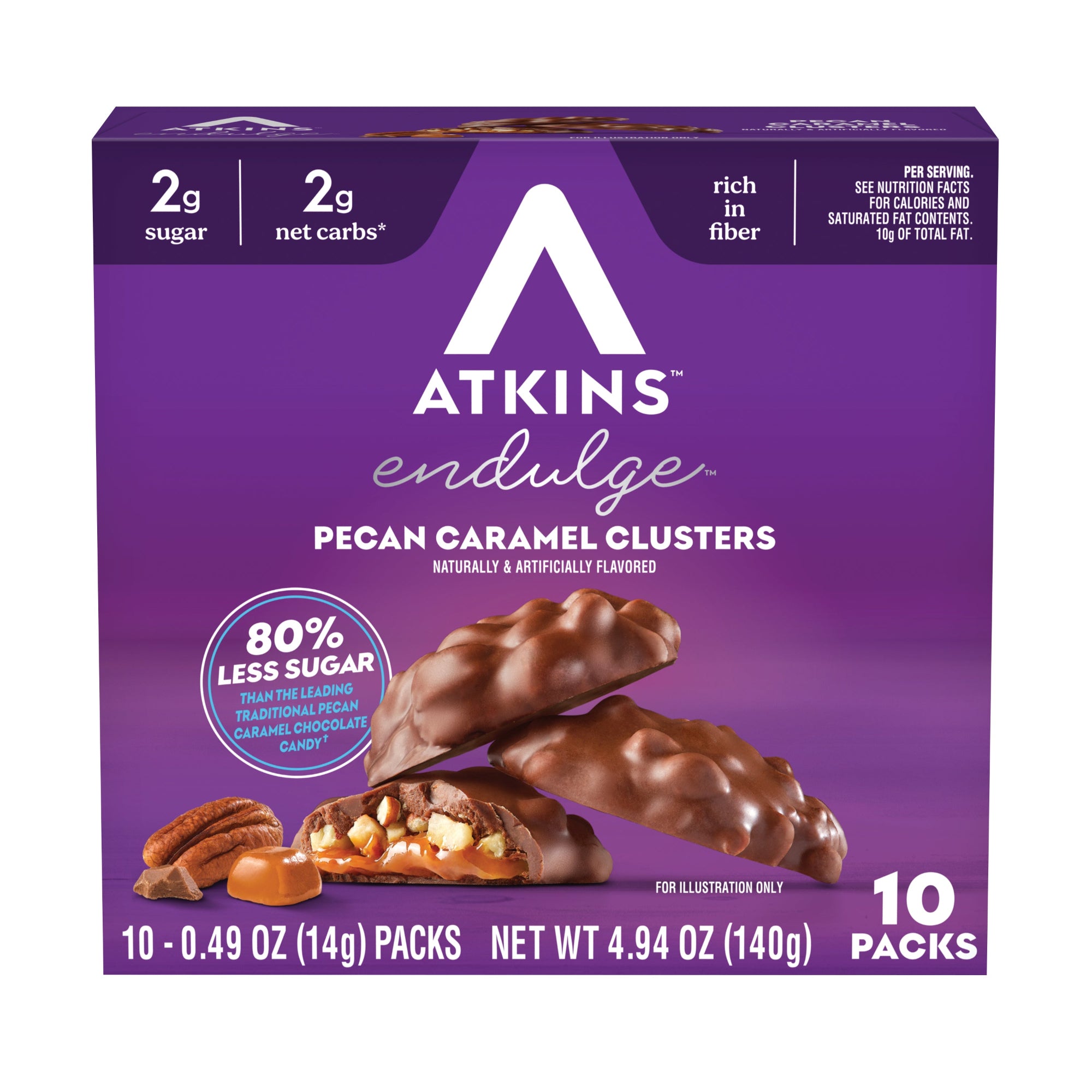 Endulge Pecan Caramel Clusters