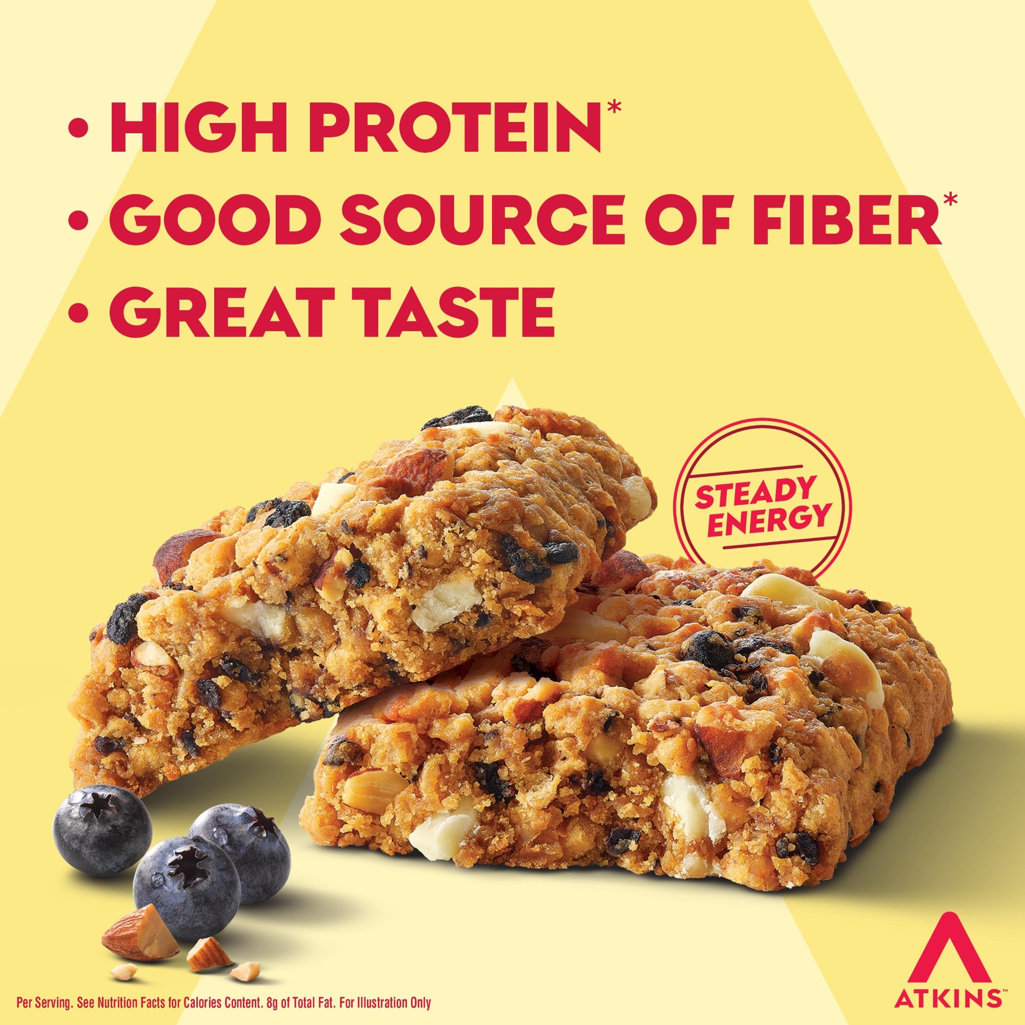 Blueberry High Protein Soft Baked Bars - Image 3