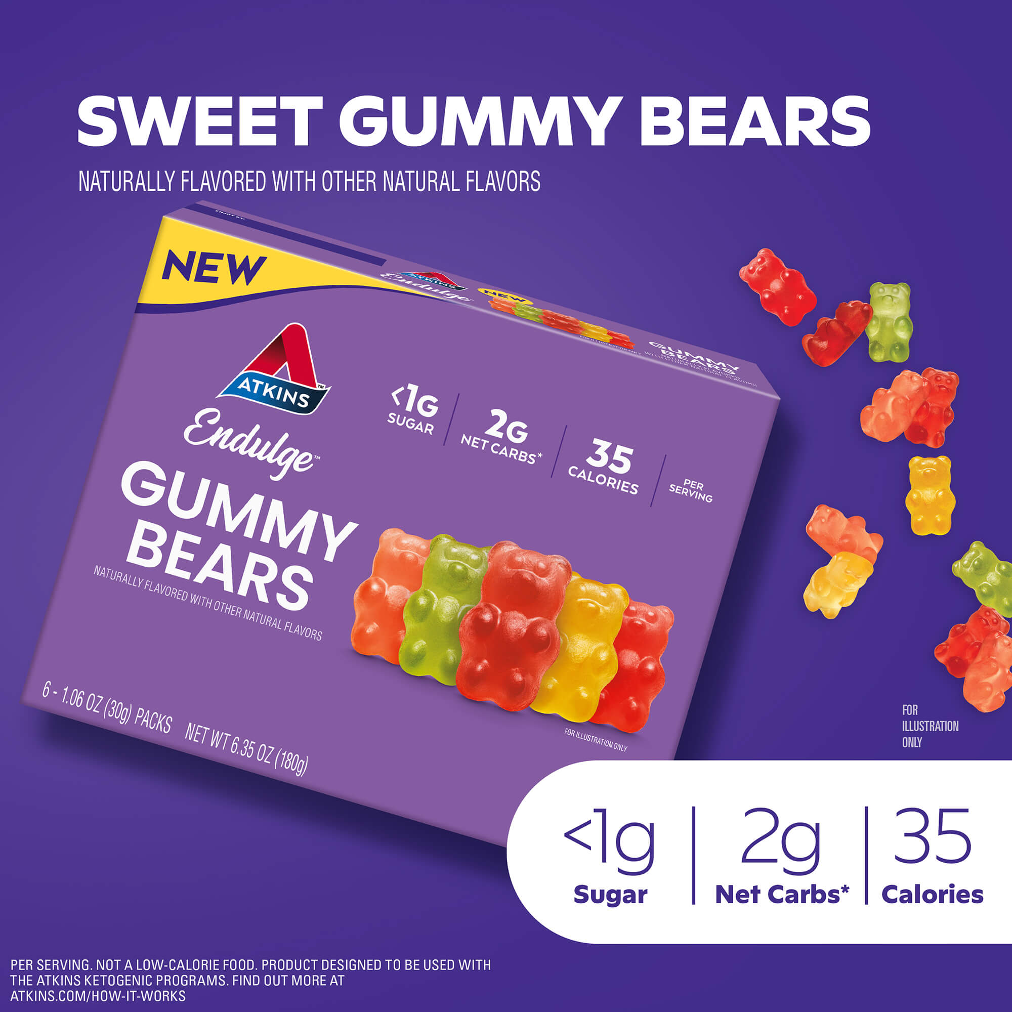 Endulge Gummy Bears - Image 2
